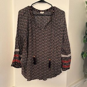 Mason & Belle Floral Blouse